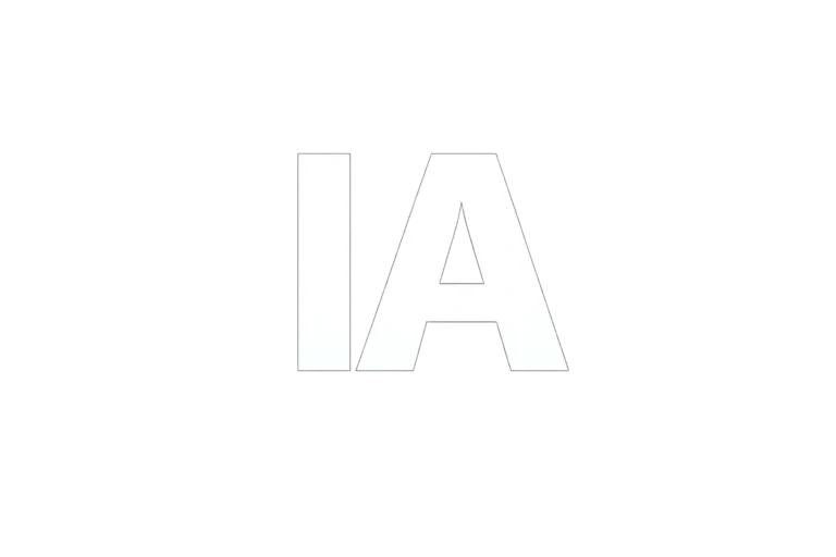 Ilustración con las letras IA representando el uso de inteligencia artificial en guiamodconsolas.